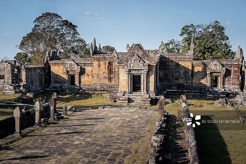 柬埔寨世界文化遗产柏威夏寺Preah Vihear图片素材