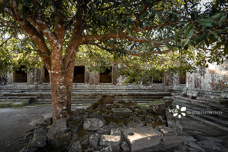 柬埔寨世界文化遗产柏威夏寺Preah Vihear图片素材