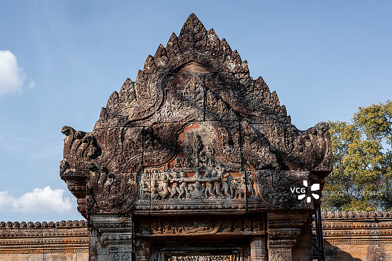 柬埔寨世界文化遗产柏威夏寺Preah Vihear图片素材
