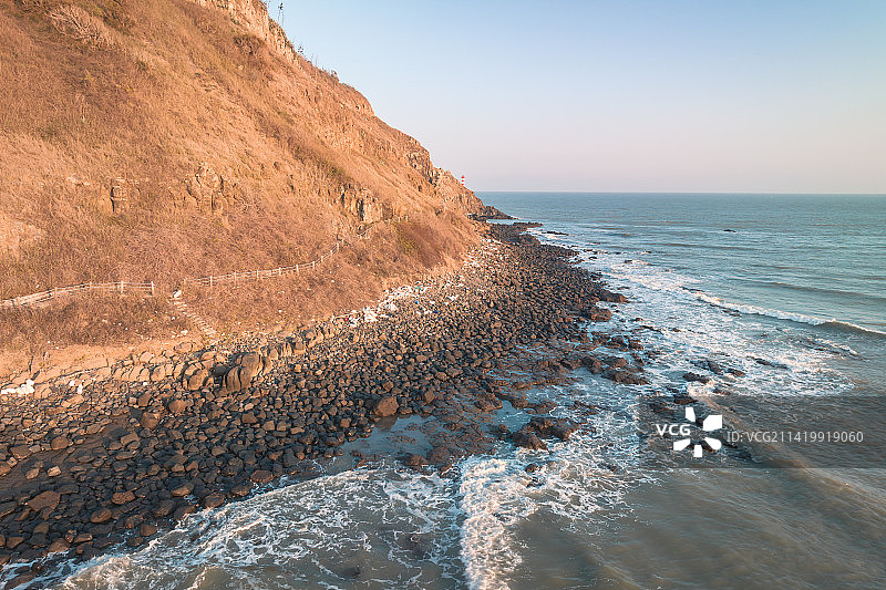 福建漳州滨海火山国家地质公园林进屿自然风光图片素材