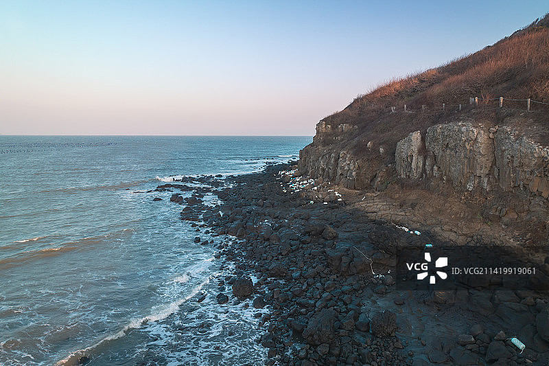 福建漳州滨海火山国家地质公园林进屿自然风光图片素材