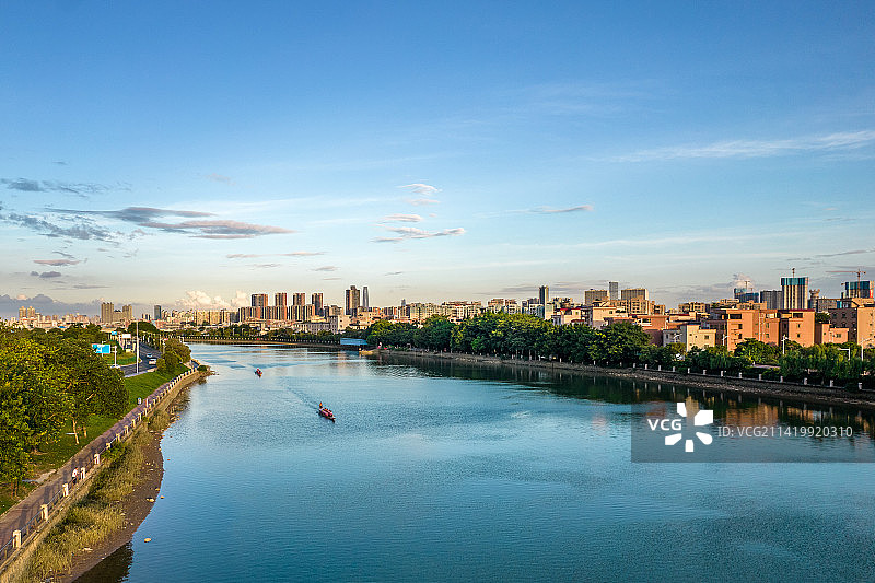 广东省东莞市万江城市风光图片素材