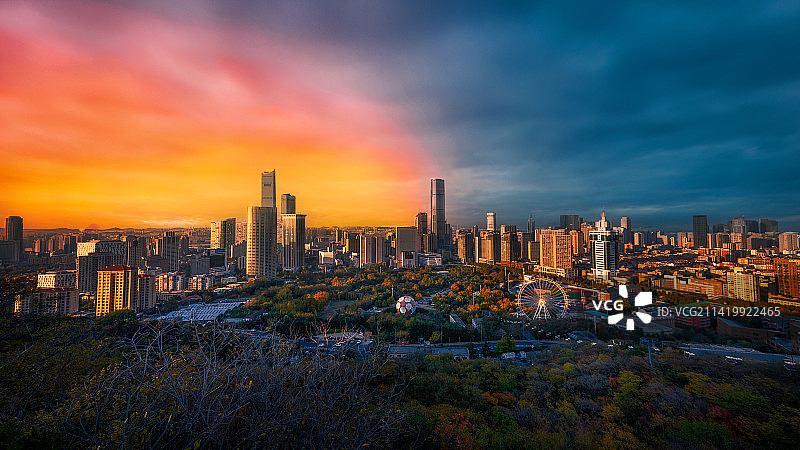 大连城市风光图片素材