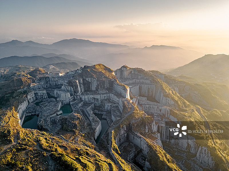 福建长泰矿山图片素材