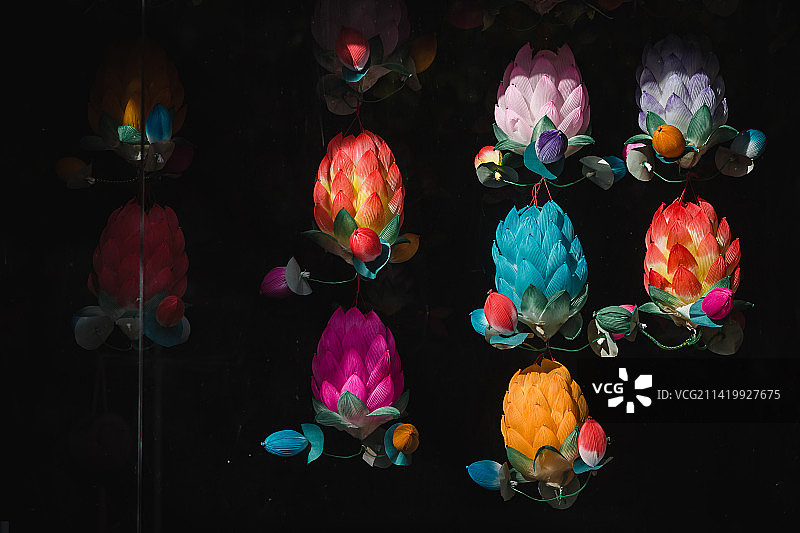 兔年花灯图片素材