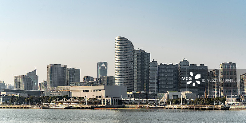 浦西天际线风光图片素材