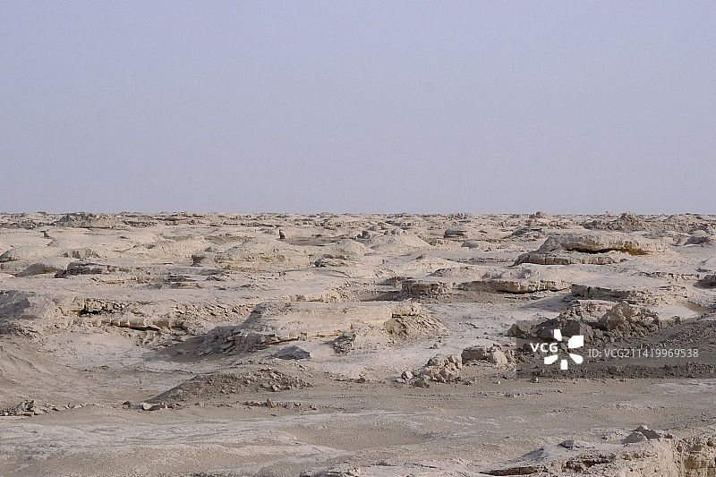 中国新疆罗布泊无人区消失的楼兰古国图片素材