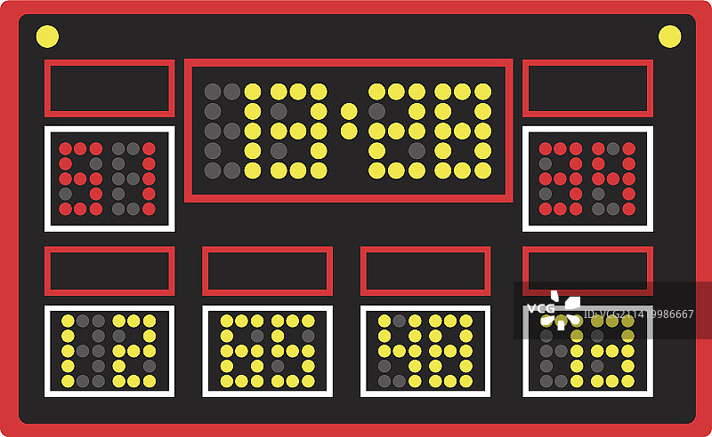 体育运动记分牌设备图片素材