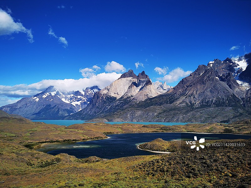 一念百内，万年河川图片素材