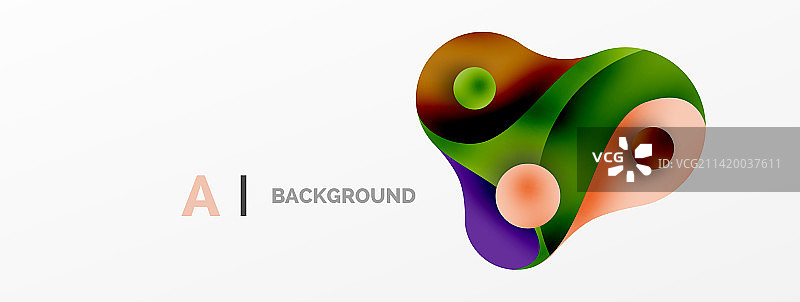 流动的几何形状极简抽象图片素材