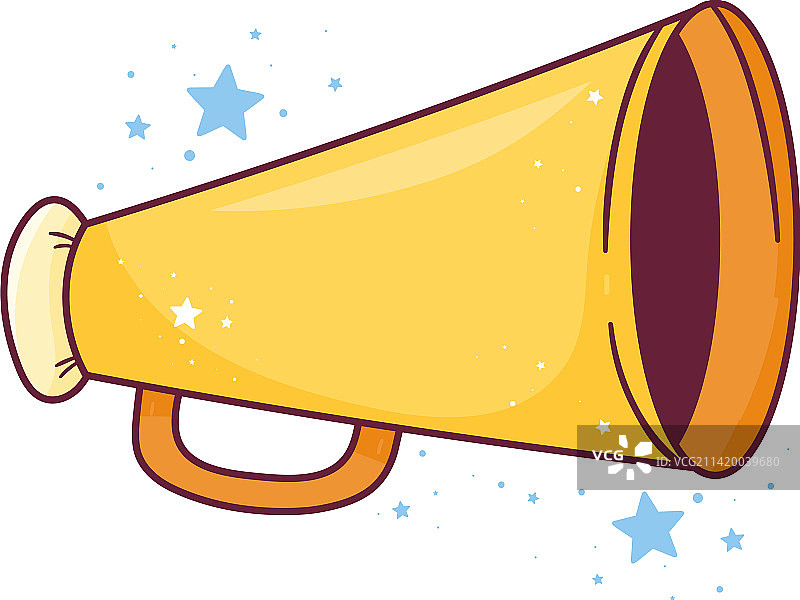 黄色扩音器音频设备图片素材