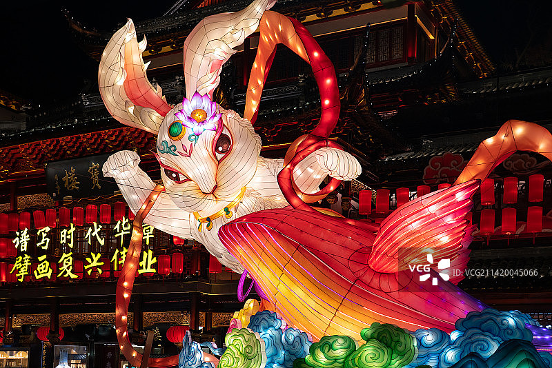 豫园灯会 癸卯年图片素材