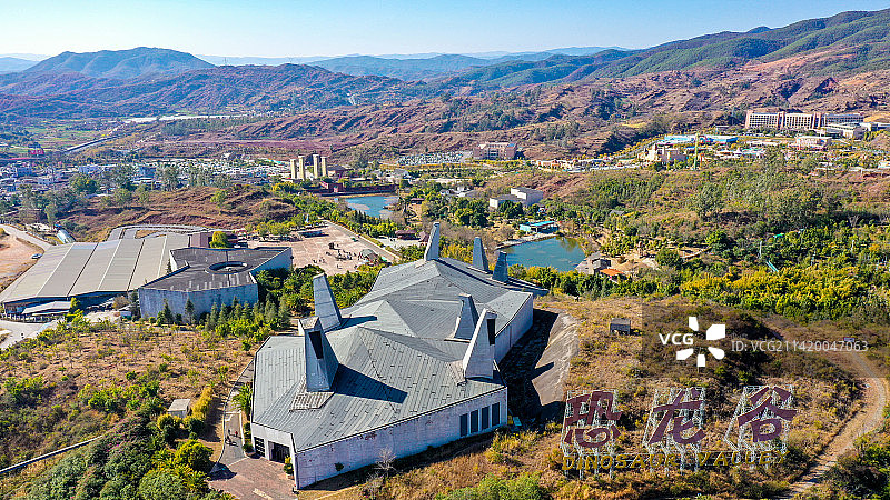 世界恐龙谷，航拍于云南楚雄图片素材