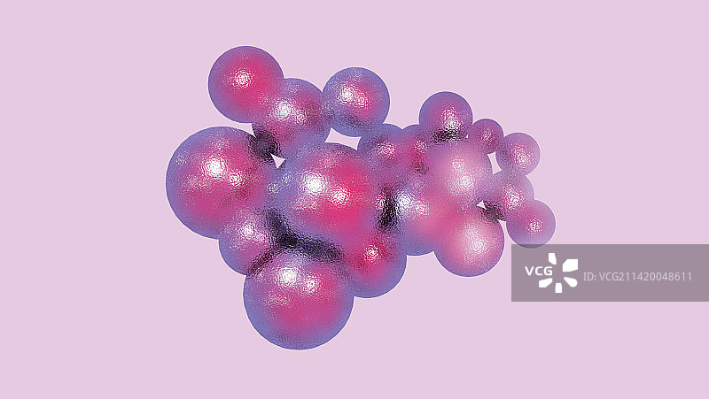 3D胶囊和球体几何图片素材