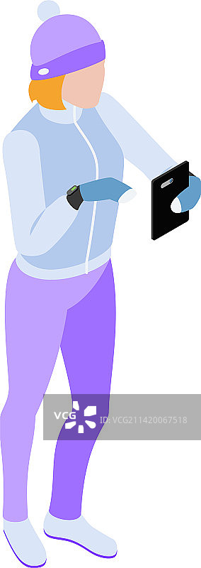 可穿戴技术图标图片素材