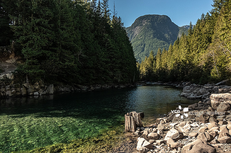温哥华金耳省立公园景色图片素材