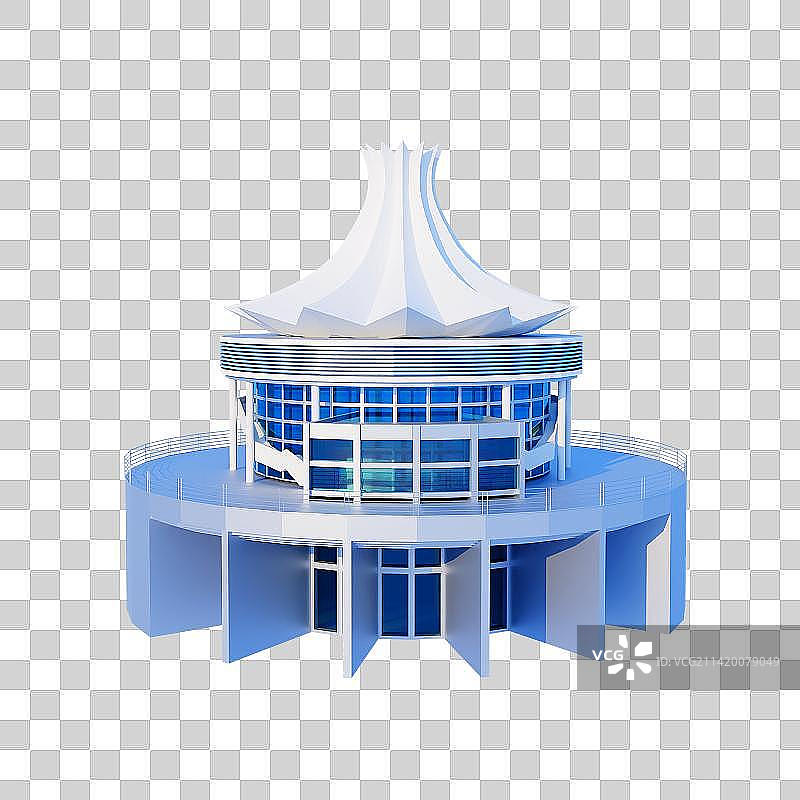 南宁会展中心3D模型图片素材