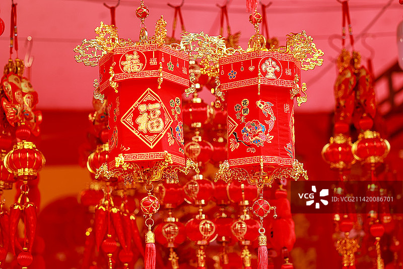 中国新年传统元素图片素材