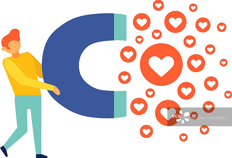 社交媒体概念图片素材