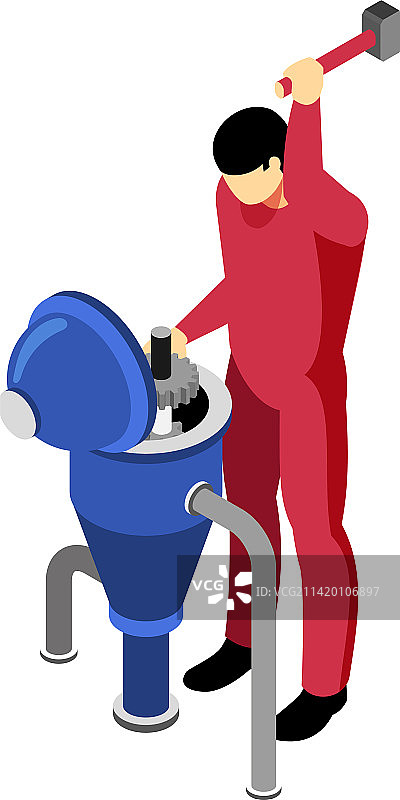 2.5D机械师图片素材