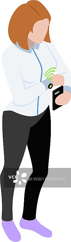 可穿戴技术图标图片素材