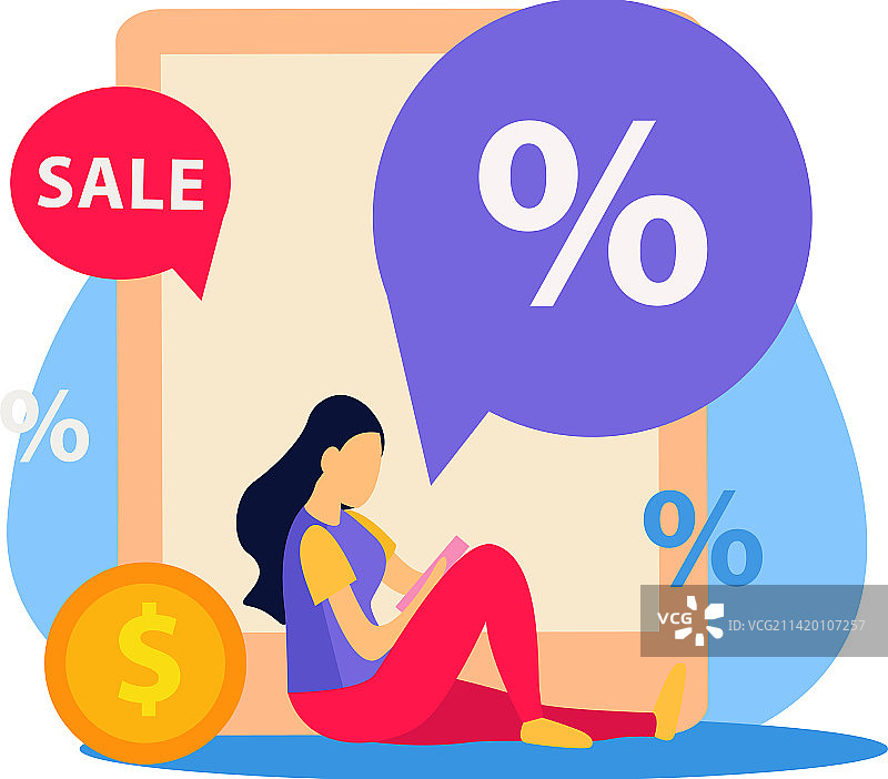 促销概念图片素材