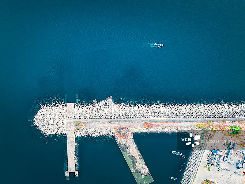 大海渔船图片素材