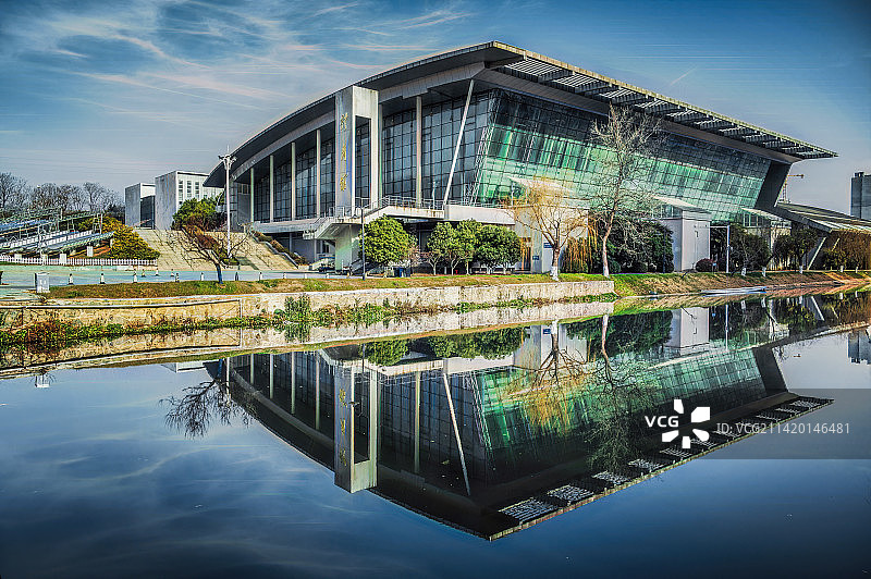 南京工业大学体育馆图片素材
