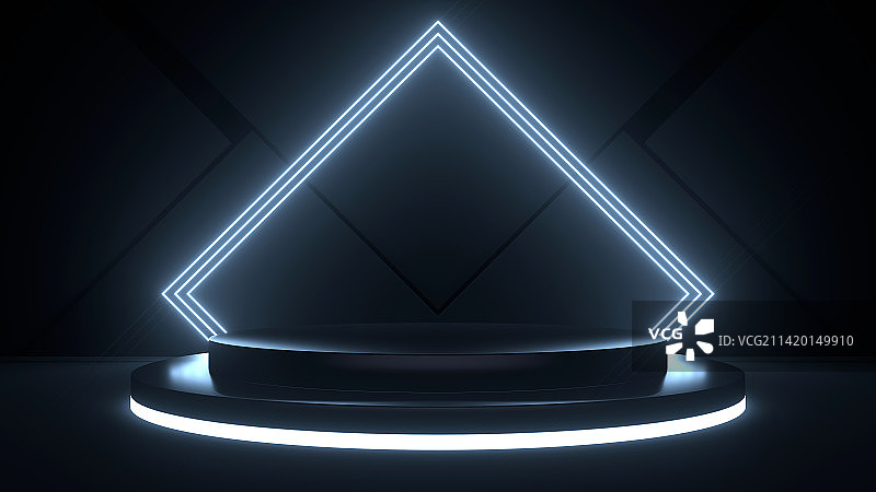 3D电商物品展示台图片素材