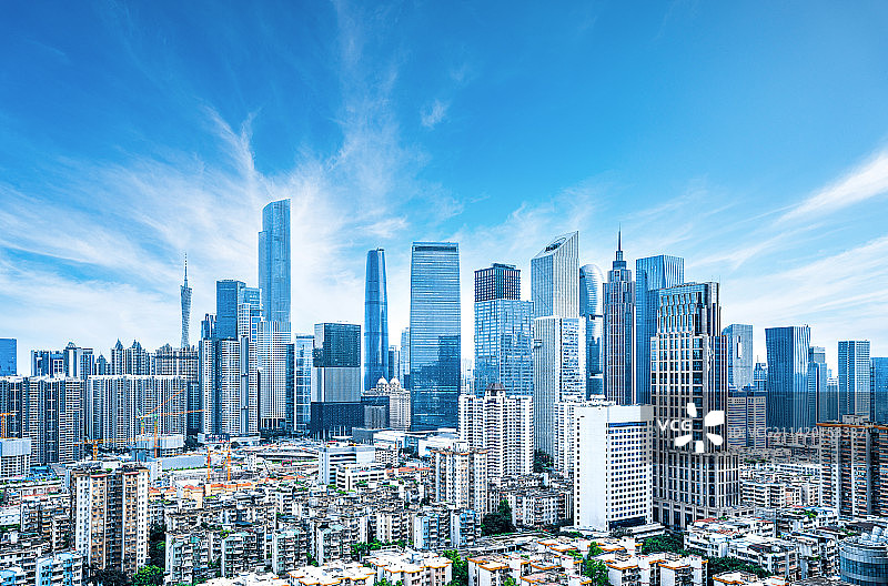 广州城市建筑风光图片素材