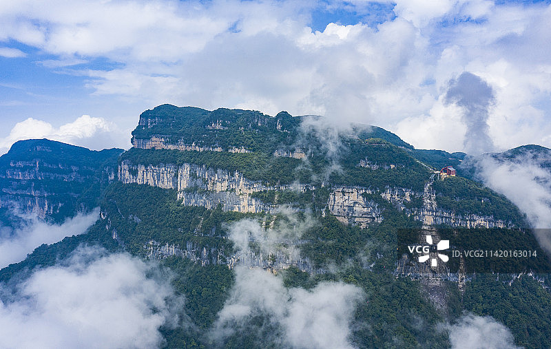 汉中龙头山景区图片素材