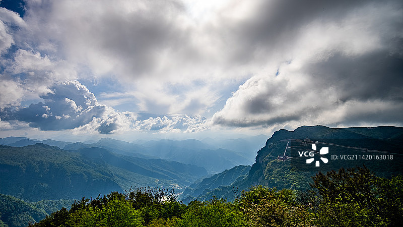 汉中龙头山景区图片素材