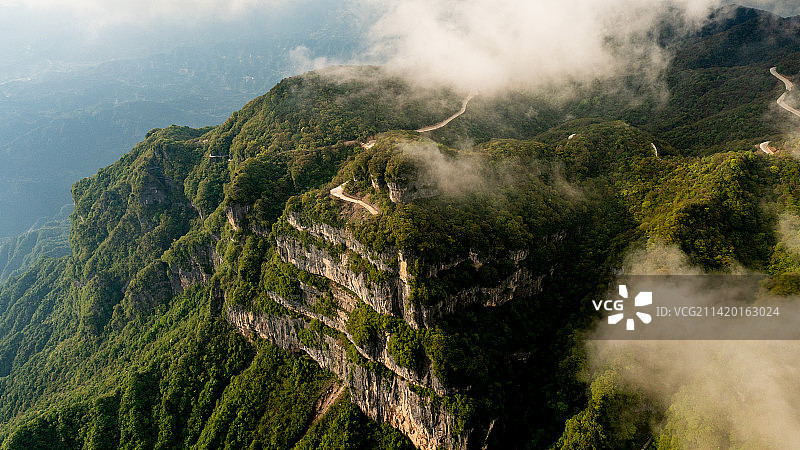 汉中龙头山景区图片素材