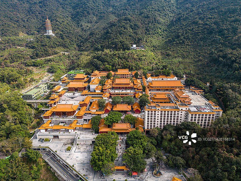 深圳仙湖植物园弘法寺图片素材