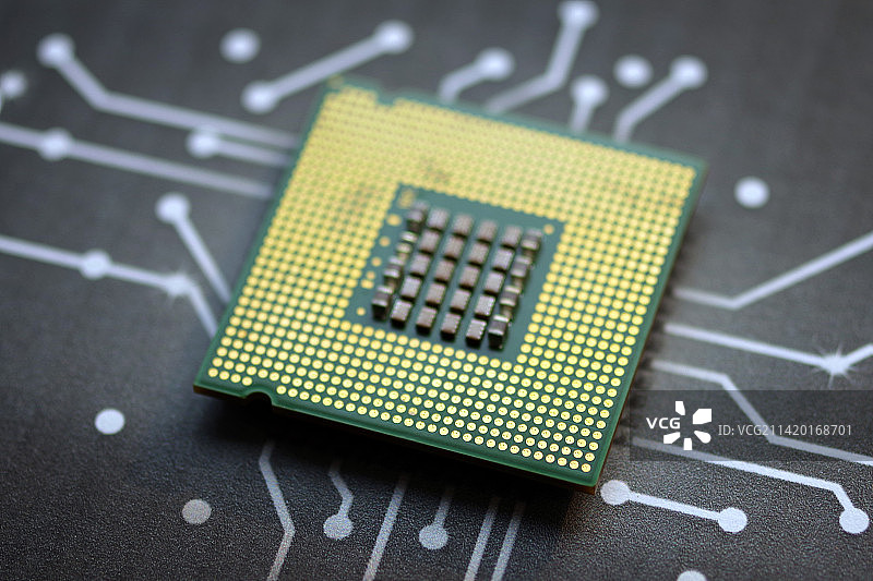 芯片 集成电路 CPU 中央处理器图片素材