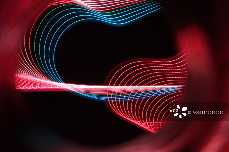 充满想象力和创造力的光层图片素材