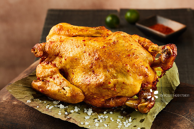 窑鸡烤鸡烧鸡图片素材