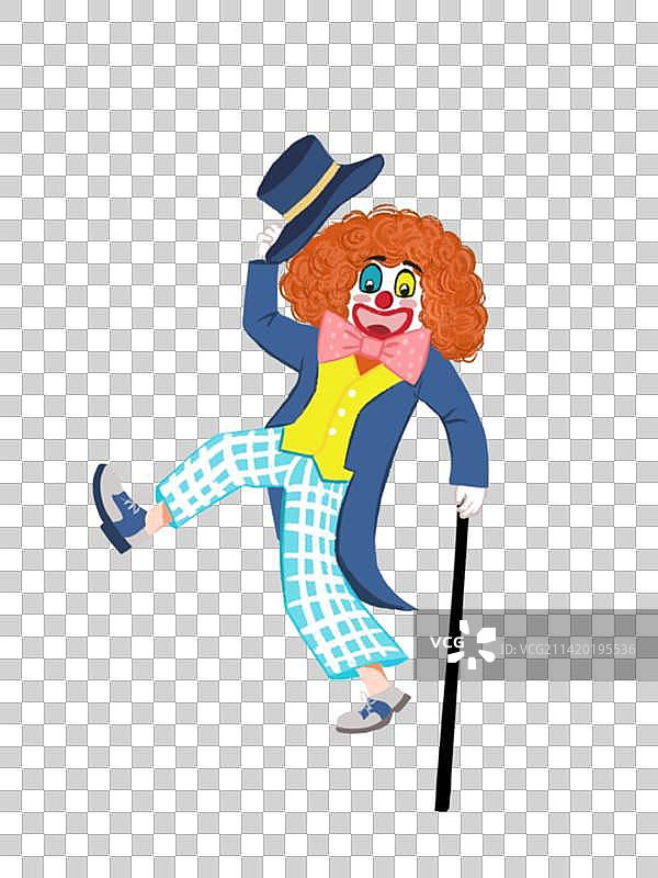 欢乐的小丑图片素材