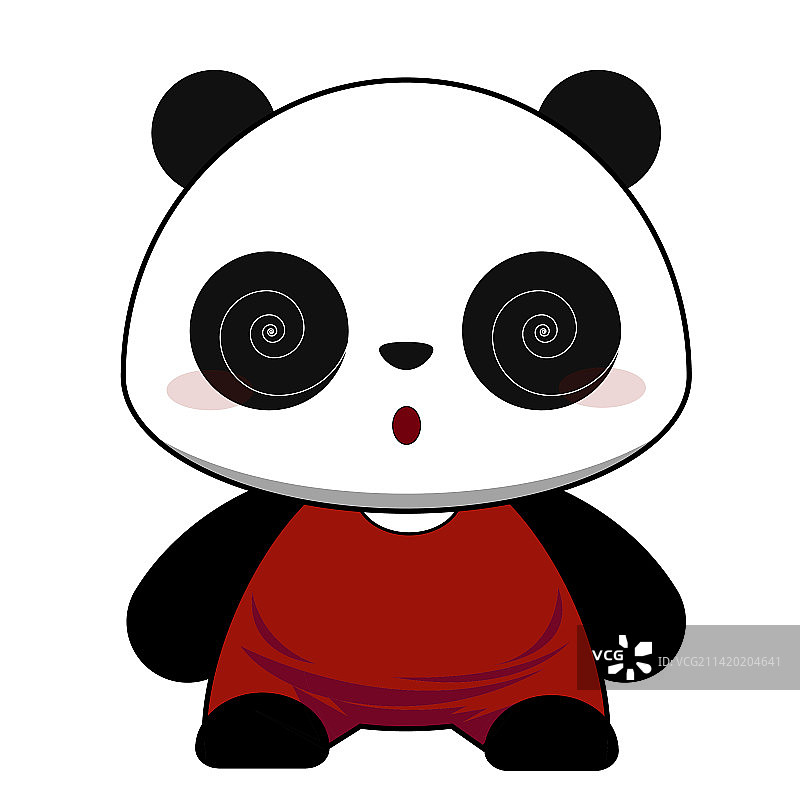 熊猫晕图片素材