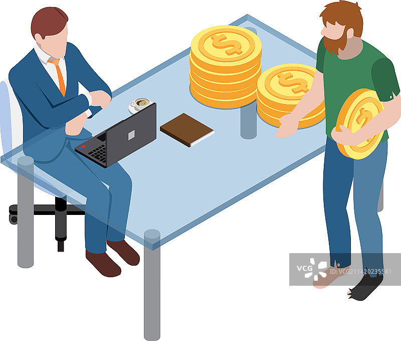 社会保障等距图标图片素材