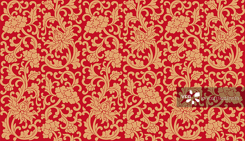 无缝传统底纹装饰花纹纹样图片素材