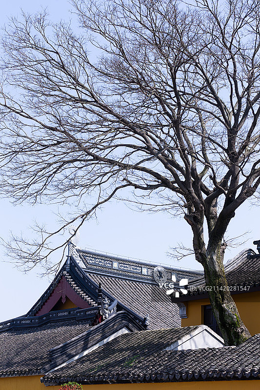 苏州香雪海司徒庙古建筑景观图片素材