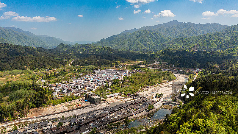 汉中华阳古镇景区图片素材