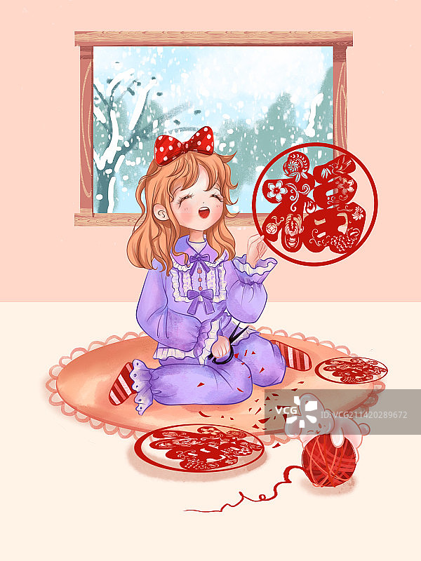 剪纸艺术图片素材