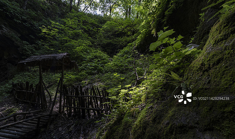 略阳五龙洞图片素材