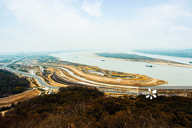 鄂州市樊口公园图片素材