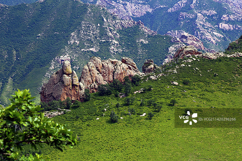 内蒙古克什克腾国家地质公园大青山图片素材