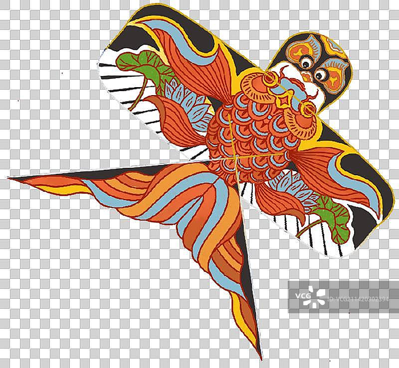 传统沙燕风筝图片素材