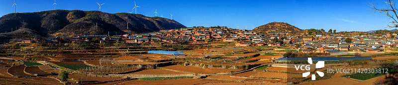 攀西小色达｜逸沙拉村图片素材