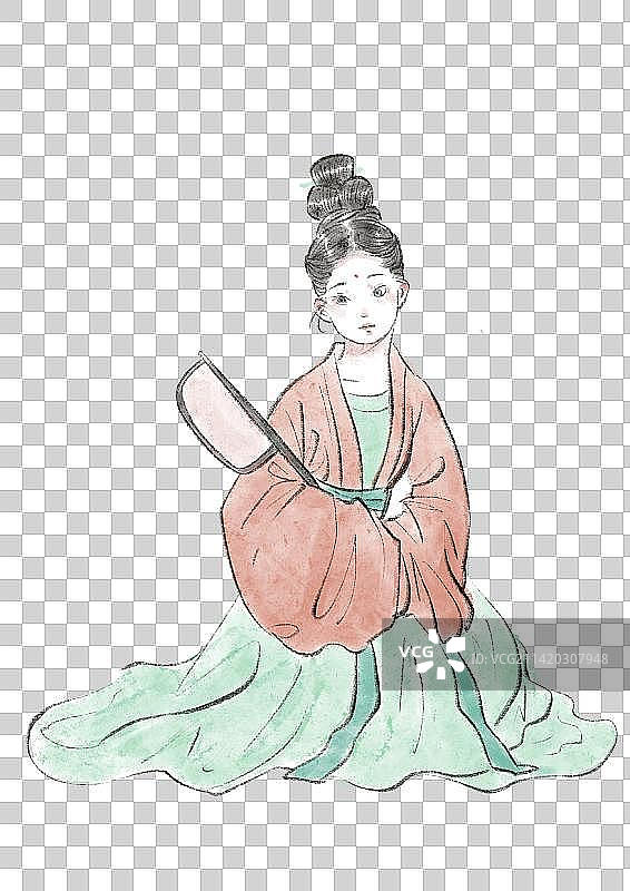 古风女性图片素材